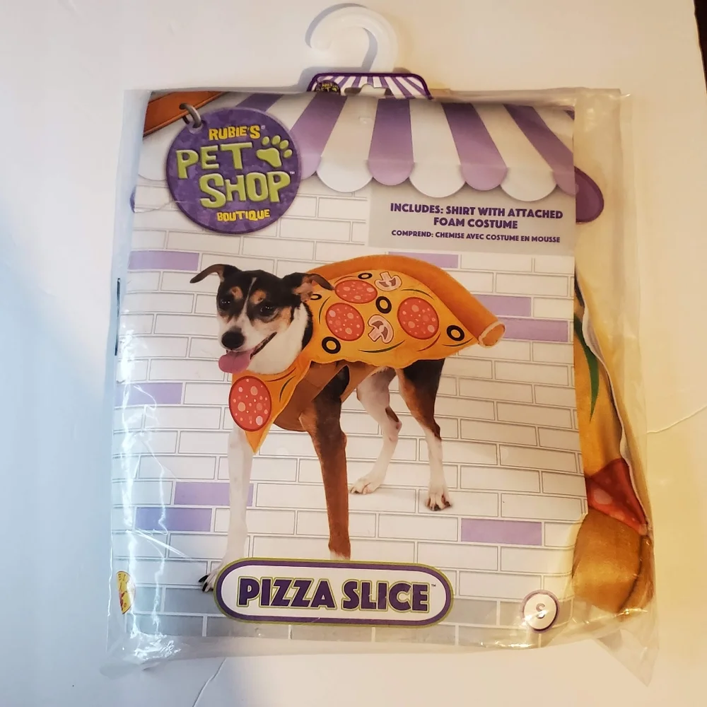 Rubie's Pet Shop Pizza Slice Halloween Dog Costume Small 17